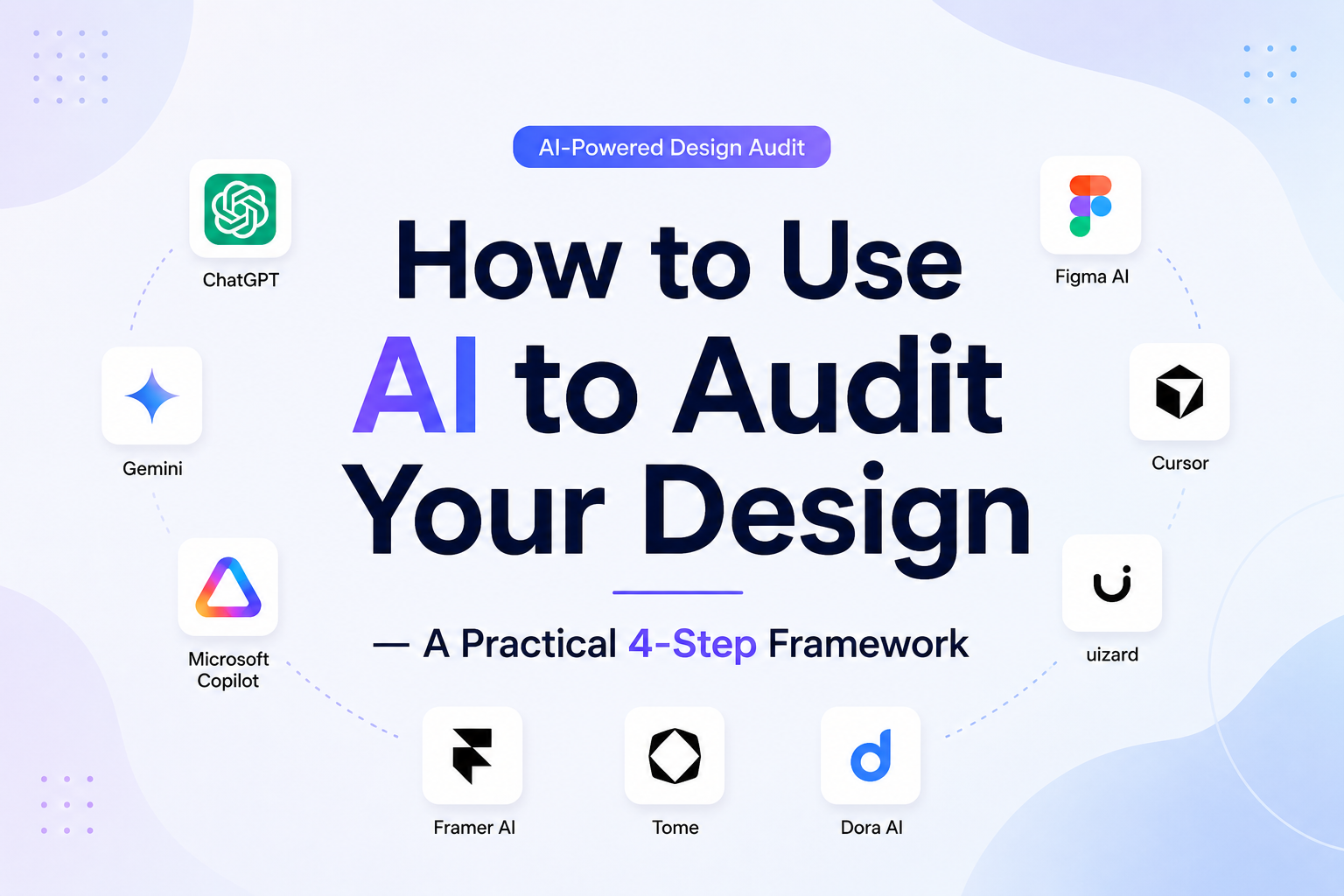 How to Use AI to Audit Your Design — A Practical 4-Step Framework